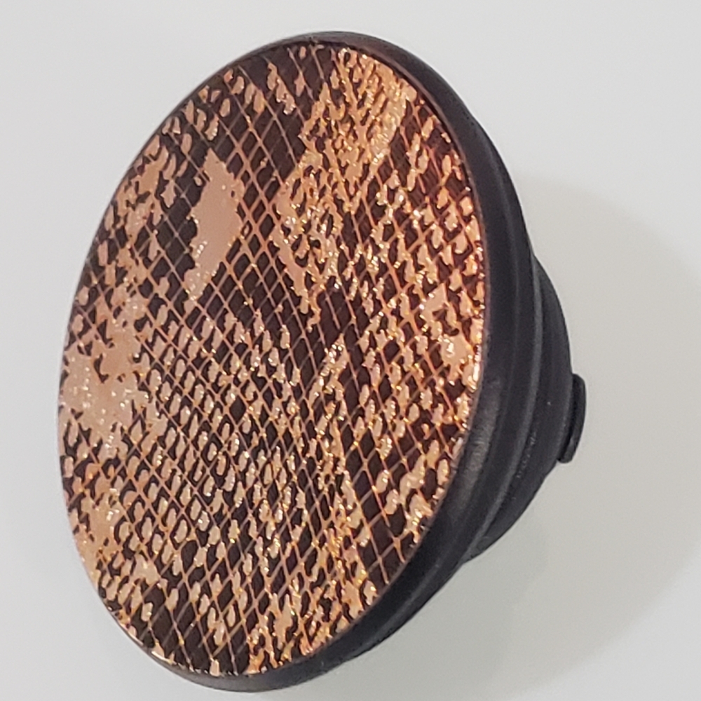 Snakeskin Popsocket TOP ONLY - Picture 4 of 6